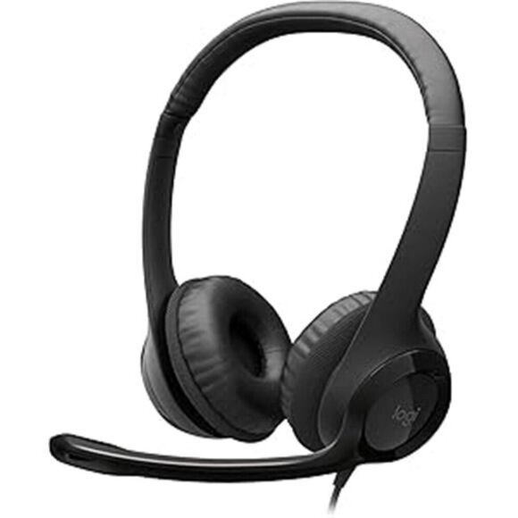 Logitech H390 Wired Headset for PC/Laptop Stereo Headphones with Noise Cancelli - Picture 7 of 7